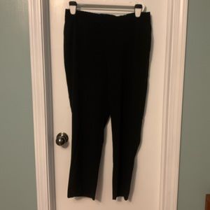 NWOT Large Stretchy Black Trousers
